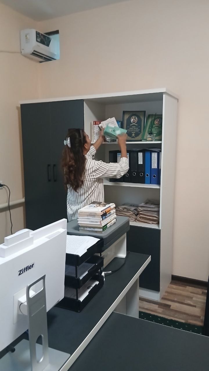 " Nostatsionar axborot -kutubxona " xizmati  ko‘rsatildi.                 
