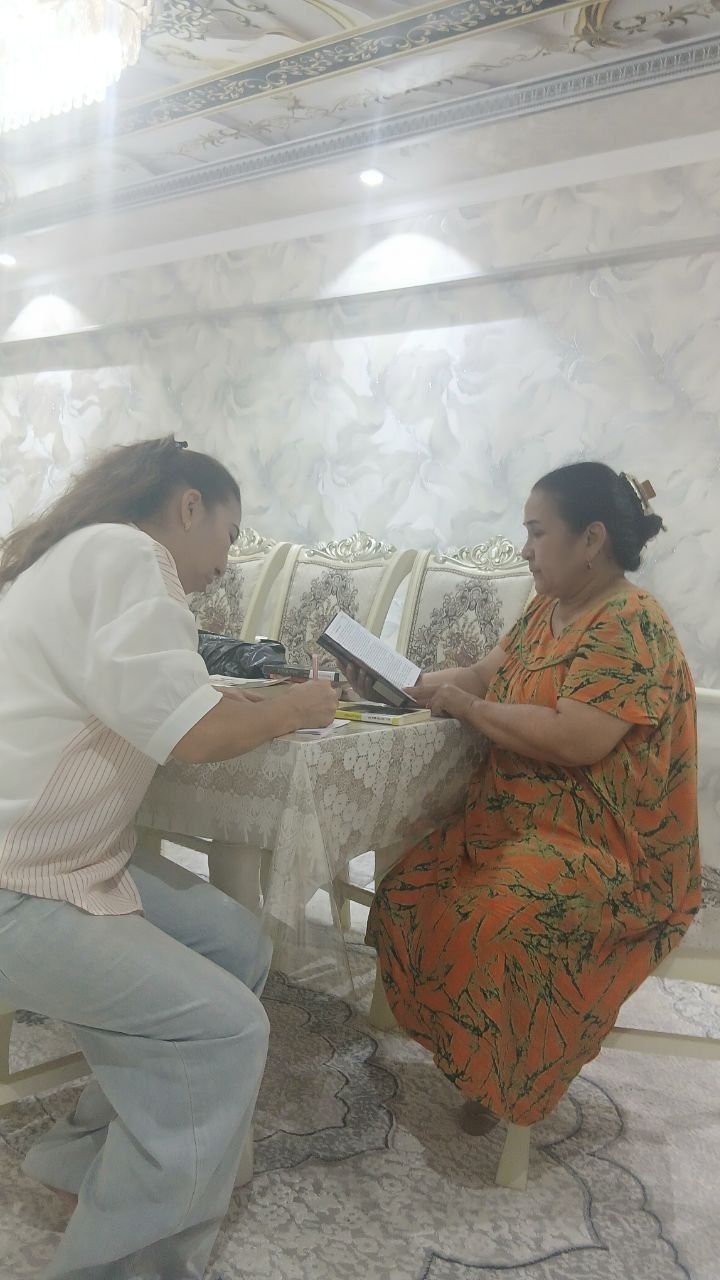 Do‘stlik  MFY mahallasida ko‘chma kutubxonalar, kitobxonlikni targ‘ib qilish, yoshlar tomonidan mahallarda istiqomad qiluvchi keksalar, nogironlar talabi va istagi bo‘yicha kitoblar yetkazib berildi.