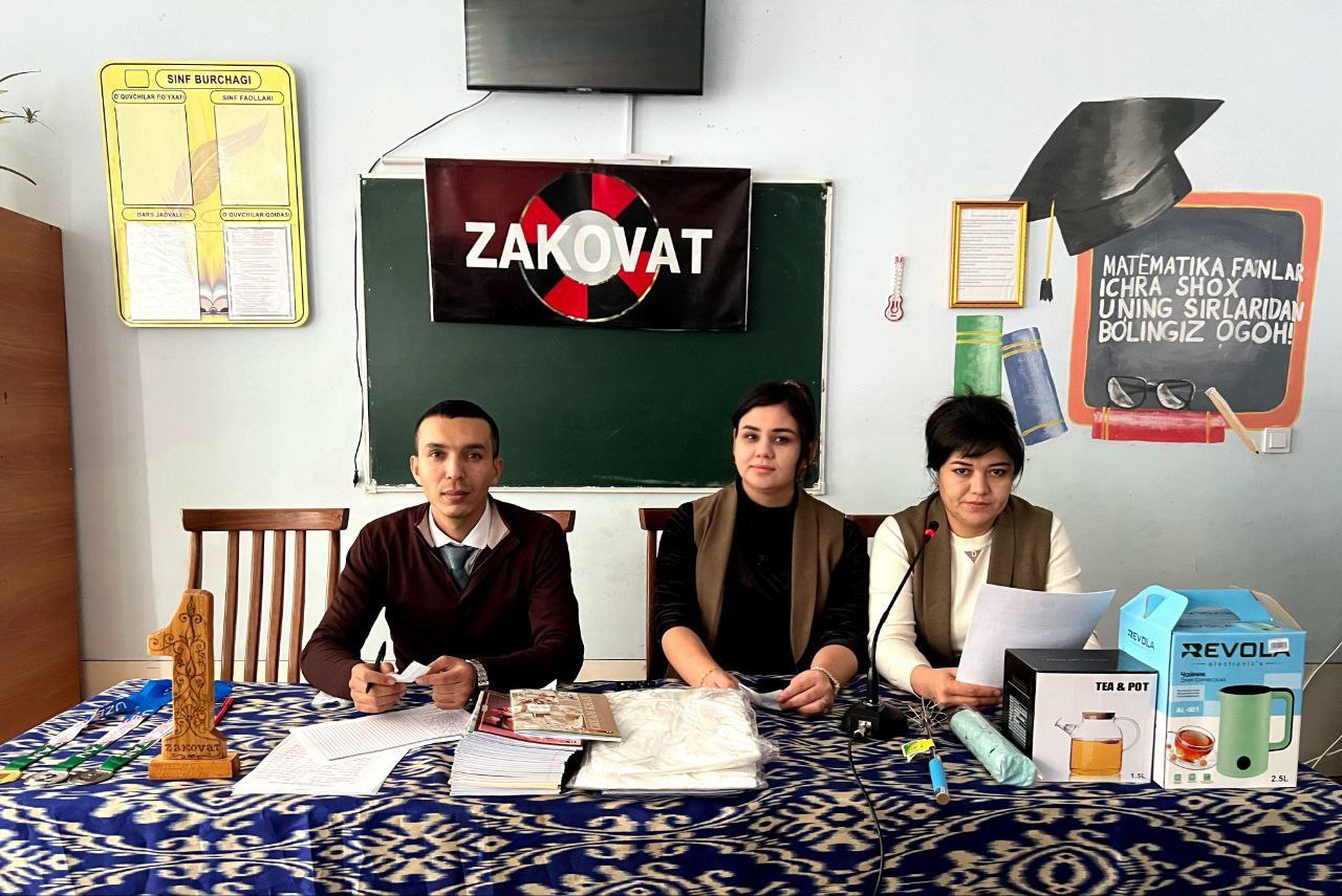 ”Adolat bilimdonlari “ shiori ostida Zakovat shaxsiy intelektual o`yini tashkil etildi.