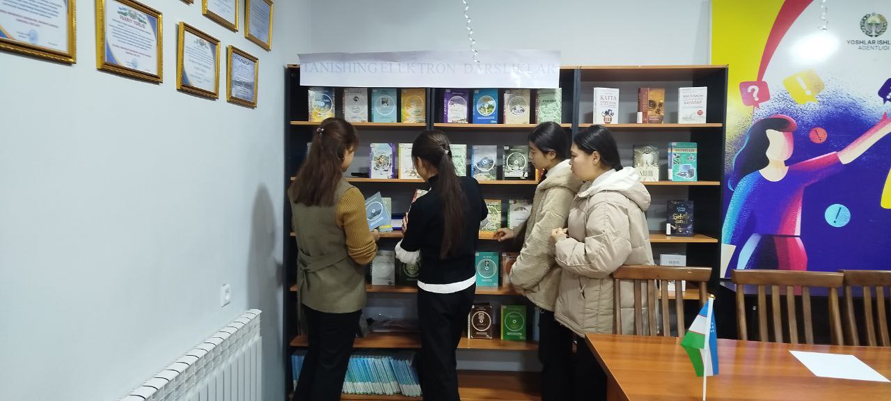 "Sirli kutubxona"shiori ostida sayohat tashkil etildi.